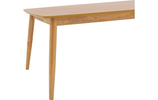 Goossens basic eettafel boaz blank eiken - 8233345-{merk}-boaz-eettafel-eiken-blank-04